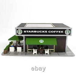 Menards O Gauge Starbucks Coffee Shop Building model train plus Free Gift