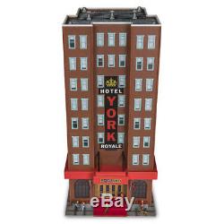 Menards O Gauge York Hotel Royale 25 Tall Train layout Building lighted led