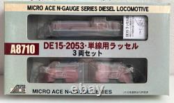 Microace DE15 2053 Single Line Russell 3 Car Set N Gauge Model Train
