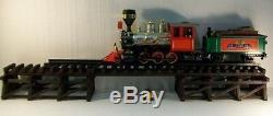 Model Railroad G Gauge LOWBOY Trestle & Bridge / Wooden Low Boy / G Scale Trains