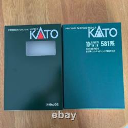 Model Train KATO N Gauge 10-1717 581series Slit Typhon 7cars Basic Set