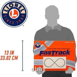 Model Train Track Pack FasTrack O Gauge Figure 8 with Crossover & Curves