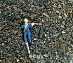 Model railway real coal OO gauge. 80g bag. Mixed grade