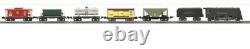 Mth Lionel O Gauge Tinplate 284e 265e Black Steam Engine Speciality Freight Set