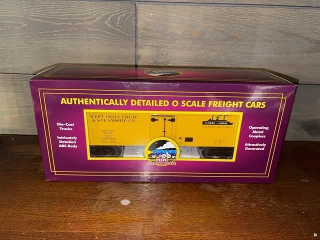 Mth O Gauge Model Train West India Fruit #725 36' Woodsided Reefer Car 20-94655