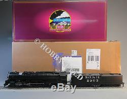 Mth Premier Santa Fe 4-8-4 Steam Engine Tender Proto 3 Hi Rail O Gauge 20-3668-1