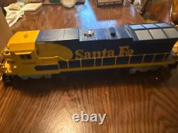 Mth Rail King O Gauge Santa Fe Engine 8206 Excellent Condition
