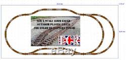 NEW G SCALE RC LOCO, COACH & TRACK, STARTER SET 45mm GAUGE GARDEN RAILWAY TRAIN