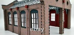 NEW! Modelux O Gauge Double Road Victorian Engine Shed -short shed