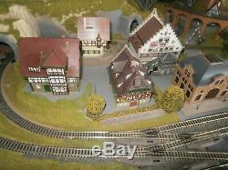 N Gauge DCC Layout 1.75m X 1m Complete And Good Working Condition