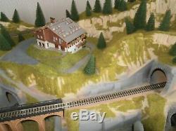 N Gauge DCC Layout 1.75m X 1m Complete And Good Working Condition