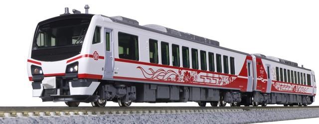 N Gauge Hb-e300 Series Hinabi 2-car Set, Railway Model Diesel Train, Collectib