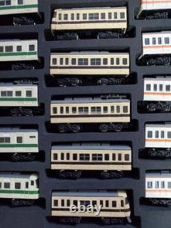 N Gauge Model Train 20-car Set Realistic Scenery Hobby Railroad Collection