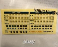 N Gauge Model Train 485 Series Red Express Nichirin Limited Edition Detailed N Gauge Model Train 485 Series Red Express Nichirin Limited Edition Detailed