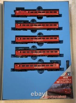 N Gauge Model Train 485 Series Red Express Nichirin Limited Edition Detailed N Gauge Model Train 485 Series Red Express Nichirin Limited Edition Detailed