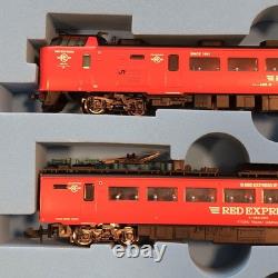 N Gauge Model Train 485 Series Red Express Nichirin Limited Edition Detailed N Gauge Model Train 485 Series Red Express Nichirin Limited Edition Detailed