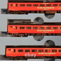 N Gauge Model Train 485 Series Red Express Nichirin Limited Edition Detailed N Gauge Model Train 485 Series Red Express Nichirin Limited Edition Detailed