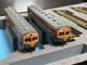 N-gauge Model Train Jnr Series 80 Shonan Train 5-car Set Micro Ace Gm