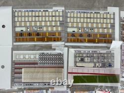 N Gauge Model Train Parts Bulk Pack 102 Sheets Railway Scenery Material Hobby