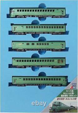 N gauge A7892 Kiha 72series Yufuin no Mori 5cars Set Model Train JR Kyushu Green