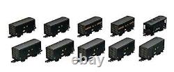 N gauge JNR express freight train set model railroad freight car tea