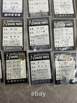 N-gauge Model Train Parts Assortment 125 Pieces Hobby Repair Scenery Railway