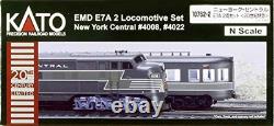 N gauge New York Central E7A 20th Century Limited Express 10762-2 Model Train N gauge New York Central E7A 20th Century Limited Express 10762-2 Model Train