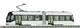 N Gauge Toyama City Tram Loop Line 9001 Centram White 14-802-1 Model Train Train