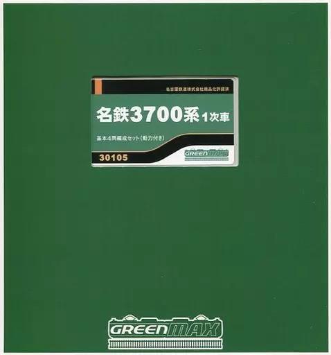 N-gauge Model Train 1 150 Meitetsu 3700 Series First Car Basic 4-car Formation