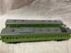 N Gauge Model Train 2 Car Set Green #47c90f