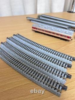 N gauge model train 2-car train car rail x 10 #bc85ed