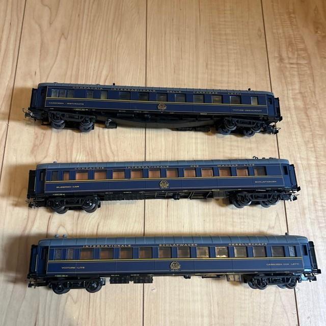 N Gauge Model Train 3-car Set #30b1fc