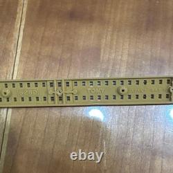 N gauge model train 4 cars & rail set #05a12e