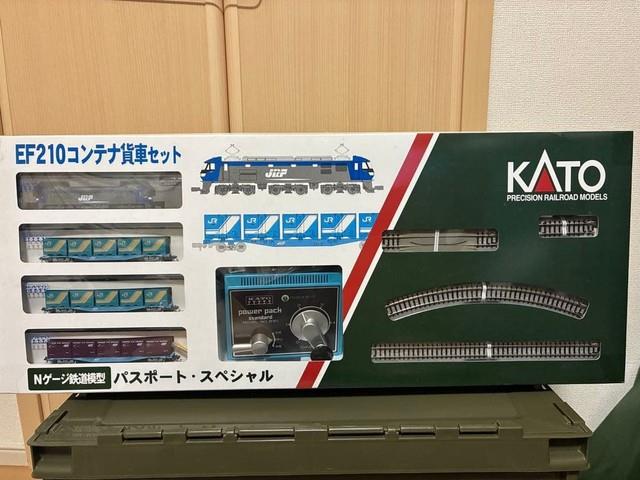 N Gauge Model Train Ef210 Container Wagon Set Passport Special #196940
