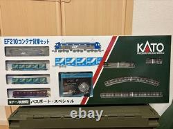 N gauge model train EF210 container wagon set passport special #196940