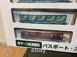 N gauge model train EF210 container wagon set passport special #196940