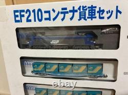 N gauge model train EF210 container wagon set passport special #196940