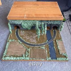 N gauge model train mini diorama layout with TOMIX controller #4bbf26