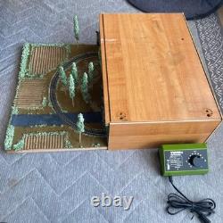 N gauge model train mini diorama layout with TOMIX controller #4bbf26