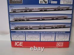 New ICE Train Deutsche Bahn Railroad N Gauge Diecast Rechargeable Train Set New ICE Train Deutsche Bahn Railroad N Gauge Diecast Rechargeable Train Set