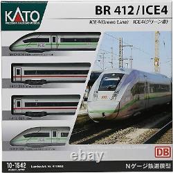 New KATO N Gauge ICE4 #9034 Basic Set 4-Car 10-1542 Model Train