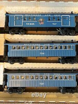 New Lionel 6-1351 0-027 Gauge Baltimore & Ohio 1860's Train Set