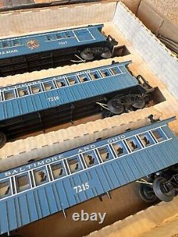 New Lionel 6-1351 0-027 Gauge Baltimore & Ohio 1860's Train Set
