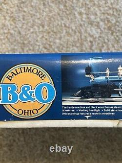 New Lionel 6-1351 0-027 Gauge Baltimore & Ohio 1860's Train Set