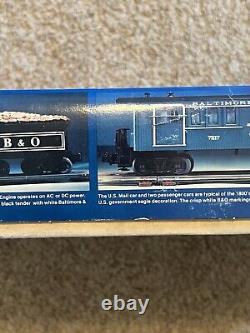 New Lionel 6-1351 0-027 Gauge Baltimore & Ohio 1860's Train Set