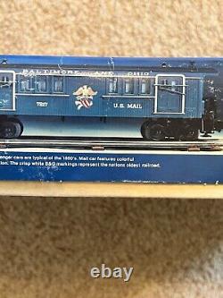 New Lionel 6-1351 0-027 Gauge Baltimore & Ohio 1860's Train Set