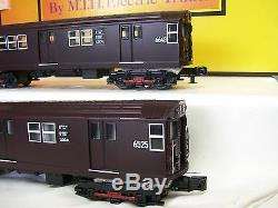 New Release Dark Maroon MTH R-17 Four Car Subway Set O Gauge Three Rail PS 3.0