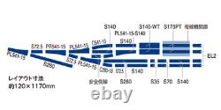New Tomix 91036 N Gauge Engine Depot Rail Set Model Train Track Supplies