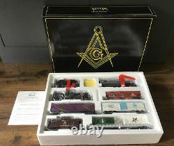 New Weaver Train Set O Gauge Mason Masonic Grand Lodge Shriners Prr Pennsylvania