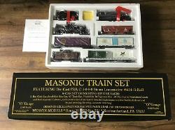 New Weaver Train Set O Gauge Mason Masonic Grand Lodge Shriners Prr Pennsylvania